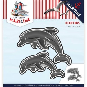 Maritime Amy Design Dolfijnen