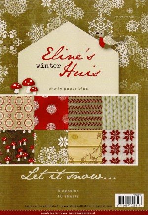 Eline's huis (winter)Paper blok