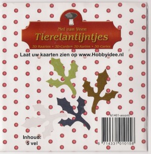 Tierelantijntjes(takjes)4 kleuren