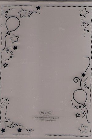 DC Embossing Folder (Me to You)