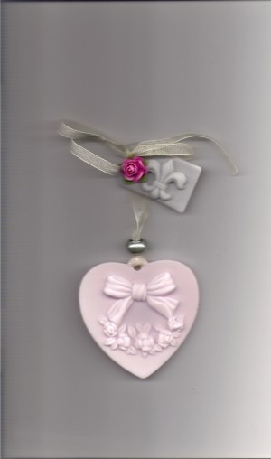 Brocante zeepketting met zeeplabel