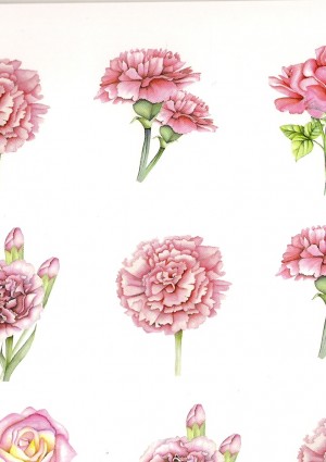 Wekabo 3D knipvel (bloemen klein)834